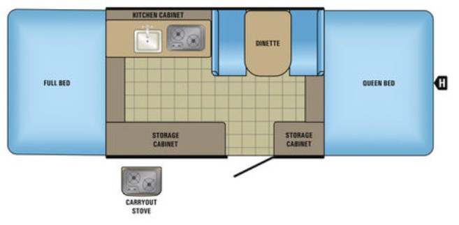 2017 JAYCO SPORT   10SD